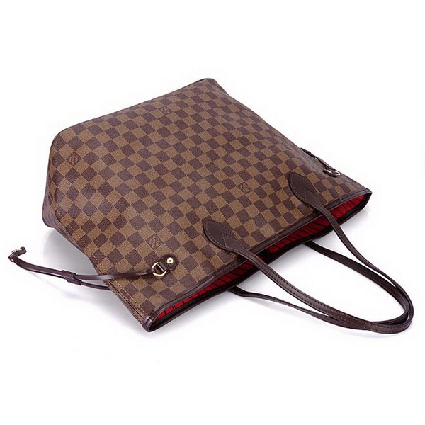 Louis Vuitton Damier Ebene Canvas Neverfull MM N51105 Louis Vuitton Damier Ebene Canvas Neverfull MM N51105